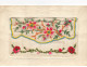 FANTAISIES AG#MK526 ANNIVERSAIRE CARTE BRODEE DE FLEURS - Embroidered