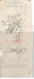 FISCAUX EFFET N 184A 20 C GROUPE ALLEGORIQUE 1876 BASTARD VERDET DIJON TANNERIE CORROIERIE - Sonstige & Ohne Zuordnung