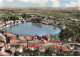 11 CASTELNAUDARY AK#DC209 VUE AERIENNE GENERALE DE LA VILLE ET DU GRAND BASSIN - Castelnaudary