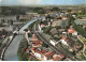 82 MALAUSE AK#DC746 VUE AERIENNE PANORAMA DE LA VILLE ET DU FLEUVE - Montech