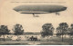 AVIATION AL#AL00491 CAMP DE CHALON DIRIGEABLE MILITAIRE LT SELLE DE BEAUCHAMP AU DESSUS DU CAMPEMENT OUEST - Zeppeline