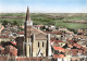 82 BEAUMONT DE LOMAGNE AJ#MK899 L EGLISE VUE AERIENNE NUM 10 - Beaumont De Lomagne