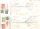 TP 430-433 + TP&Fiscaux S/ Mandats Rédigés à Cappelle-au-Bois/Kapelle Op Den Bos S.A. Eternit  Encaissement St Ghislain - Cartas & Documentos