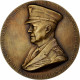 France, Médaille, General Dwight D. Eisenhower, 1952, Bronze, De Bremaecker - Other & Unclassified
