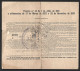 License For Motorcycle With Syd-car From Lisbon City Council 1929. Licença De Moto Com Syd-car Da Câmara Municipal Lisbo - Decrees & Laws