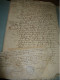 DOCUMENTS CONTRATS RECU FAMILLES DE SAICHY & SEVIN 1627-35 ORDRE MALTE Parchemin - Historical Documents
