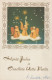 ANGELO Buon Anno Natale Vintage Cartolina CPSMPF #PAG840.IT - Angeli