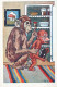 MONO Animales Vintage Tarjeta Postal CPA #PKE886.ES - Monkeys