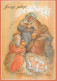 Virgen María Virgen Niño JESÚS Religión Vintage Tarjeta Postal CPSM #PBQ081.ES - Maagd Maria En Madonnas