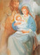 Virgen María Virgen Niño JESÚS Navidad Religión Vintage Tarjeta Postal CPSM #PBB919.ES - Vierge Marie & Madones