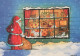 PAPÁ NOEL Feliz Año Navidad Vintage Tarjeta Postal CPSM #PAZ946.ES - Kerstman