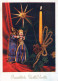 ANGE Bonne Année Noël Vintage Carte Postale CPSM #PAS719.FR - Engelen