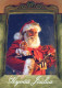 PÈRE NOËL NOËL Fêtes Voeux Vintage Carte Postale CPSM #PAK595.FR - Santa Claus