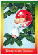 ANGE NOËL Vintage Carte Postale CPSM #PAJ352.FR - Angels