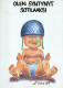 KINDER HUMOR Vintage Ansichtskarte Postkarte CPSM #PBV301.DE - Tarjetas Humorísticas