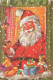 WEIHNACHTSMANN SANTA CLAUS WEIHNACHTSFERIEN Vintage Postkarte CPSM #PAJ826.DE - Santa Claus