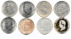 PHILIPPINES  Réforme Coinage, 50 Sentimos  Aigle,Del Pilar,  KM 242.1 ,série Copmlète De 8 Monnaies - Philippinen