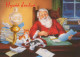 SANTA CLAUS Happy New Year Christmas Vintage Postcard CPSM #PBB070.GB - Santa Claus