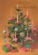 Happy New Year Christmas Vintage Postcard CPSM #PAV221.GB - Neujahr