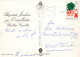 SANTA CLAUS CHILDREN CHRISTMAS Holidays Vintage Postcard CPSM #PAK326.GB - Santa Claus