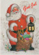 SANTA CLAUS CHRISTMAS Holidays Vintage Postcard CPSM #PAJ613.GB - Santa Claus