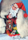 SANTA CLAUS CHRISTMAS Holidays Vintage Postcard CPSM #PAK033.GB - Santa Claus