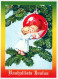 ANGEL CHRISTMAS Holidays Vintage Postcard CPSM #PAJ350.GB - Engelen