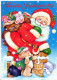 SANTA CLAUS CHRISTMAS Holidays Vintage Postcard CPSM #PAJ756.GB - Santa Claus