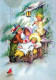 ANGEL CHRISTMAS Holidays Vintage Postcard CPSM #PAH713.GB - Angeles