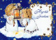 ANGEL CHRISTMAS Holidays Vintage Postcard CPSM #PAH022.GB - Engelen