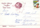 ANGEL CHRISTMAS Holidays Vintage Postcard CPSM #PAH275.GB - Engel