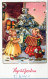 ANGEL CHRISTMAS Holidays Vintage Postcard CPSMPF #PAG709.GB - Angels