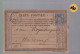 Un Timbre    Type Sage 15 C    Sur Carte -postale    Destination Clairvaux 1878 - 1877-1920: Periodo Semi Moderno