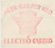 Meter Card Netherlands 1943 Electro Carbide - Gas - Amsterdam - Scheikunde