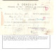TP 434 B S/reçu Rédigé à Farciennes S. Demoulin Obl. Charleroi 16/3/1951 Pour Heusden Limburg - Cartas & Documentos