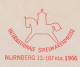 Meter Cover Germany 1965 International Toy Fair - Rocking Horse - Otros & Sin Clasificación