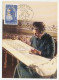 Maximum Card France 1980 Embroidery - Textil