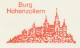 Meter Cut Germany 1983 Castle Hohenzollern - Castles