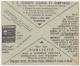 Postal Cheque Cover Belgium 1936 Bed Bugs - Pesticide - Skull - Shoe Polish - Andere & Zonder Classificatie