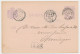 Kleinrondstempel Termunterzijl 1891 - Unclassified