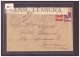 LETTRE CENSUREE POUR L'ITALIE - Covers & Documents