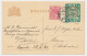Briefkaart G. 166 / Bijfrankering Goes - Zwitserland 1921 - Entiers Postaux