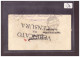 LETTRE TAXEE 30ct . CENSURE MILITAIRE ITALIENNE - Postage Due