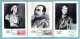 Carte Maximum 1961 - Célébrités 1961 - Du Guesclin, Puget, Coulomb,  Drouot, Daumier,  Apollinaire - YT 1295 à 1300 - 1960-1969