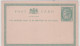 Jamaica Postal Stationery 1/2p Greeen Victoria Mint - Jamaica (...-1961)