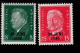 Deutsches Reich 444 - 445 Abzug Der Besatzungstruppen  MLH * Falz - Unused Stamps