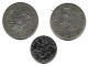 PHILIPPINES  Réforme Coinage, 1 Piso   KM 251-57-60 Série Commémorative De 3 Monnaies  TTB. - Filippijnen