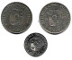 PHILIPPINES  Réforme Coinage, 1 Piso   KM 251-57-60 Série Commémorative De 3 Monnaies  TTB. - Filippijnen