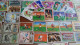 Delcampe - 100 DIFFERENT FOOTBALL SOCCER STAMPS ALL ARE ALMOST FROM 50 YEARS AGO PELE BOBBY MOORE ETC - Used Stamps