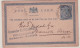 Jamaica Postal Stationery 1883 Kingston Local Use To Spanish Town - Jamaica (...-1961)